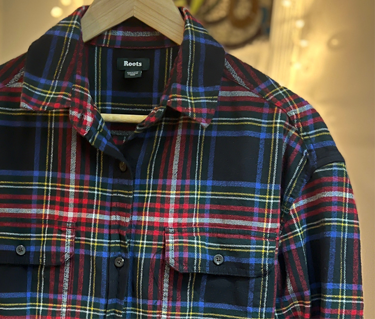 Roots Plaid Flannel