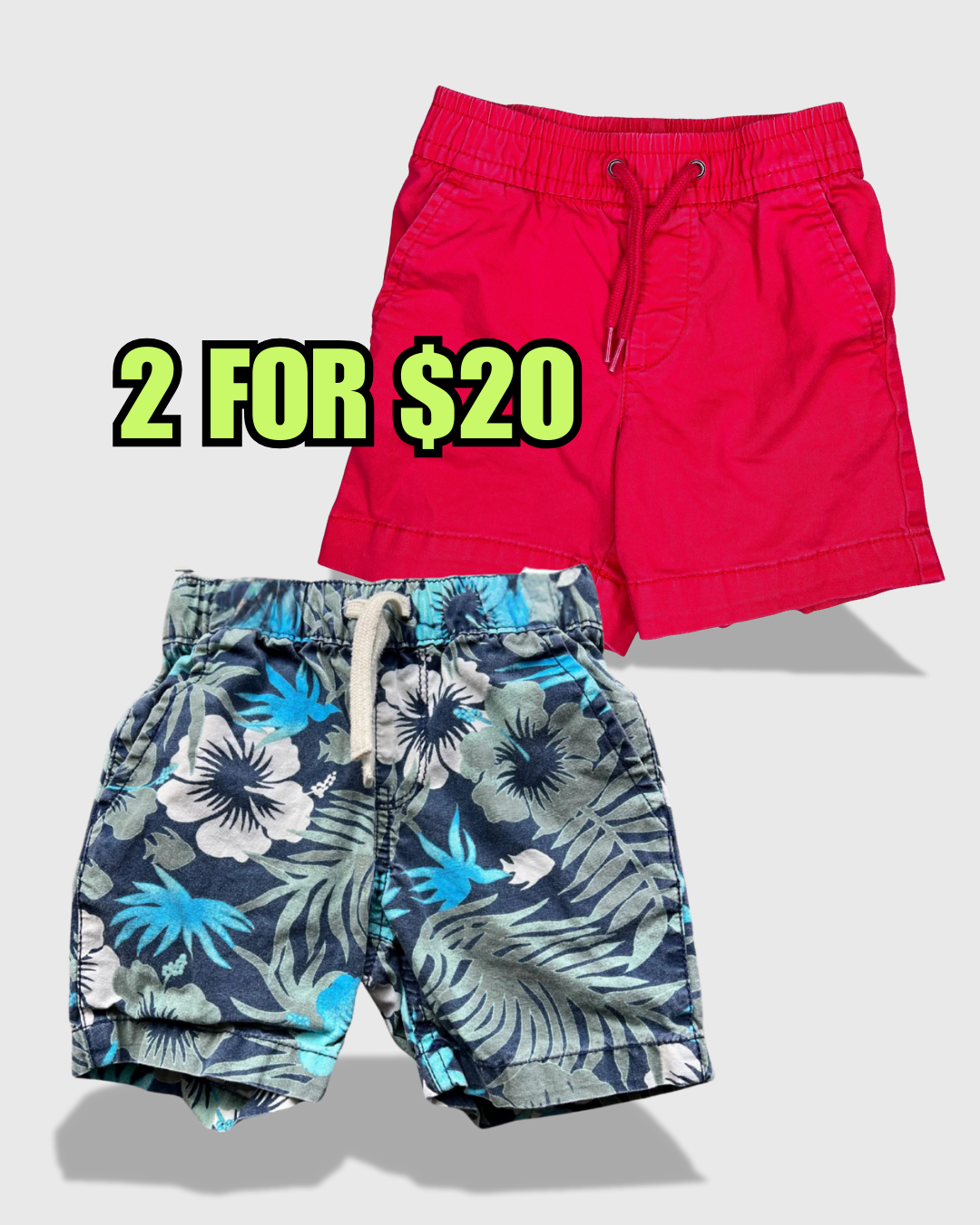 2T Boy Shorts Bundle