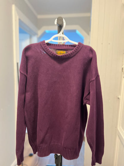 Size Large Women’s Eddie Bauer 100% Cotton Shirt | Dark Purple | Fair Condition