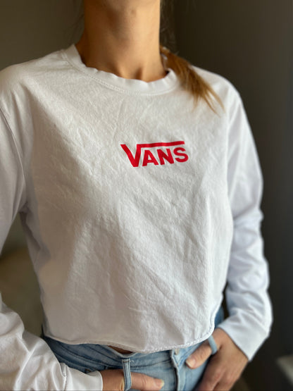 Large Women’s Vans Crop Long Sleeve