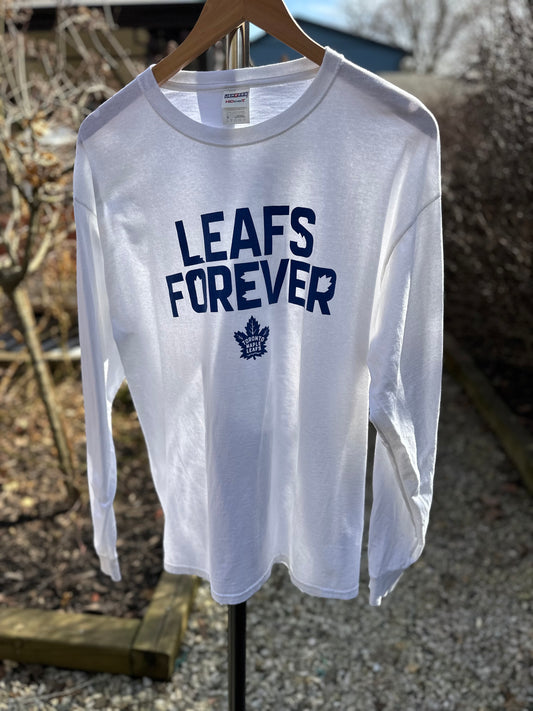 Leafs Forever Long Sleeve Shirt – Size Large