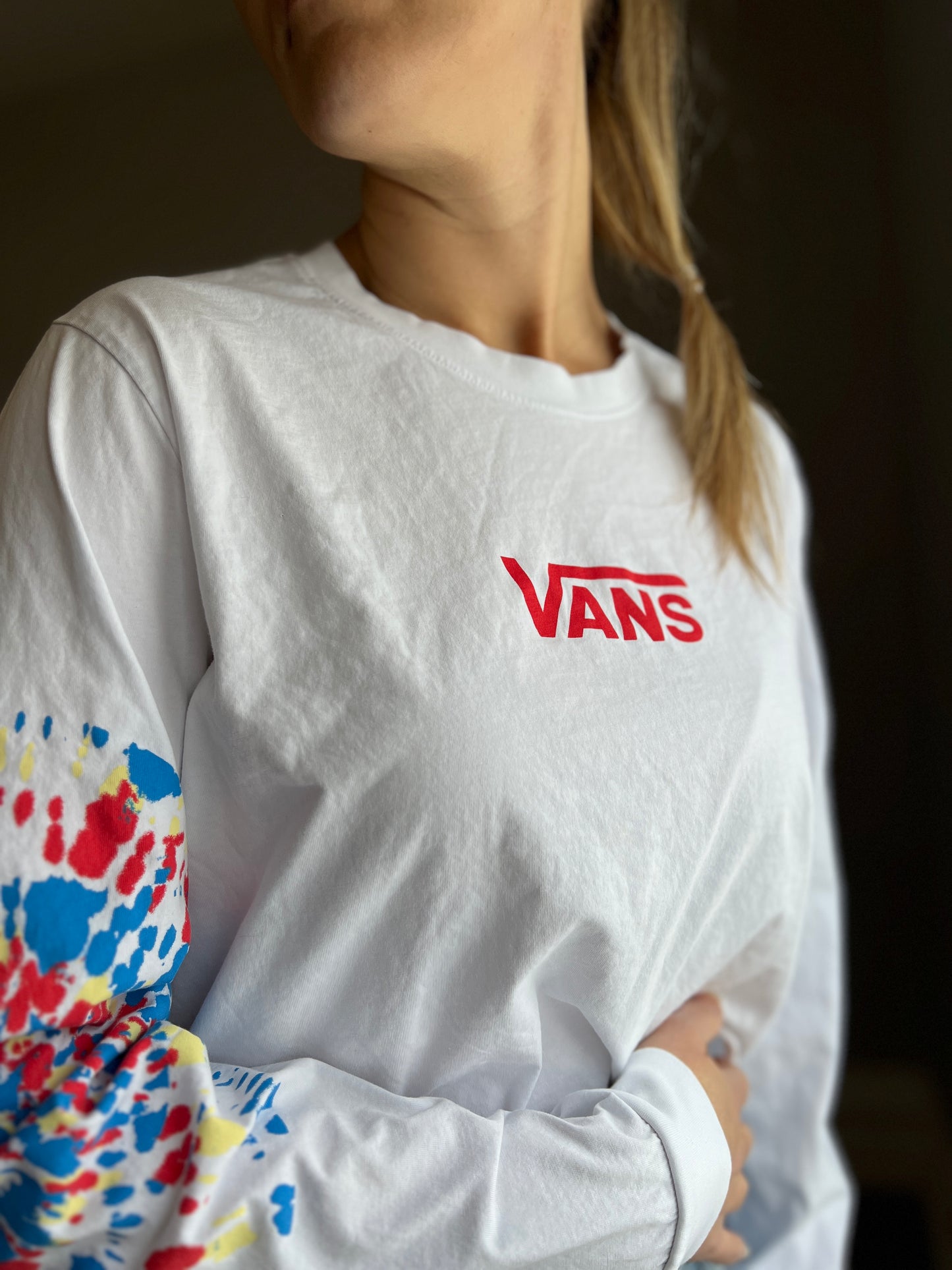 Large Women’s Vans Crop Long Sleeve