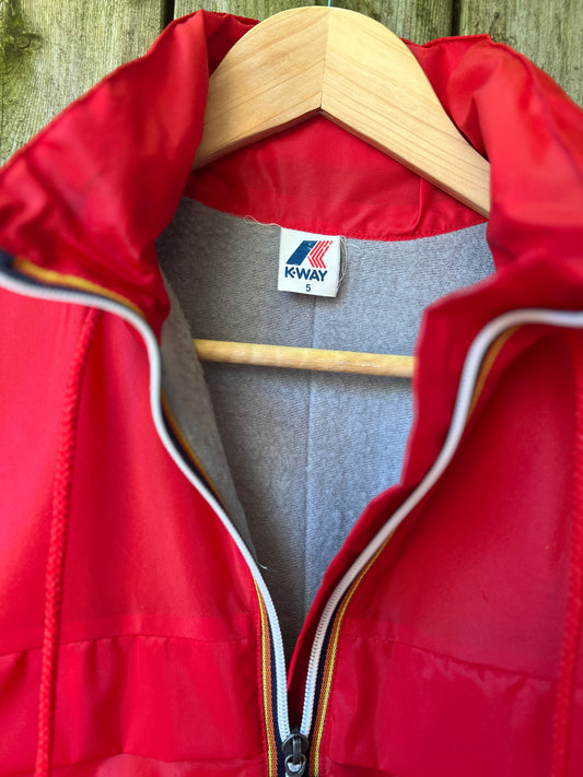 Vintage K Way Fleece Lined!