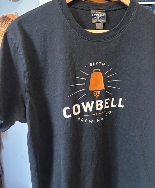 Large Women's Cowbell Brewery T-Shirt