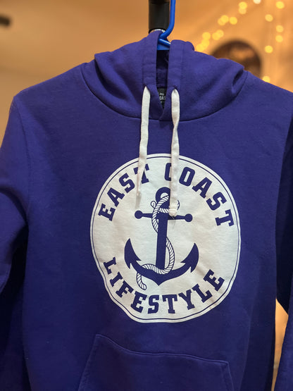 Size Medium East Coast Lifestyle Hoodie