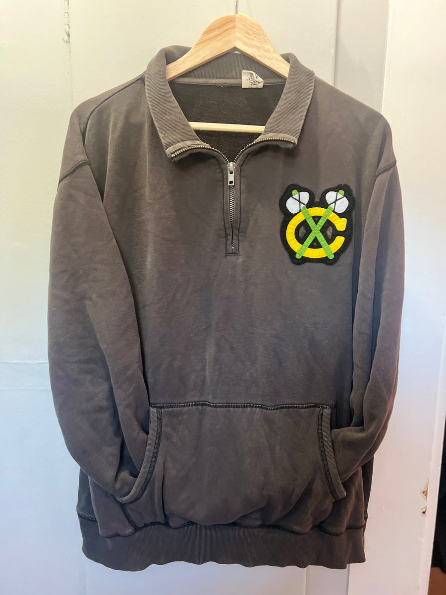 Vintage Chicago Blackhawks 3/4 Sweatshirt
