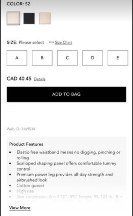 SPANX Sheer Tights Nylons Control