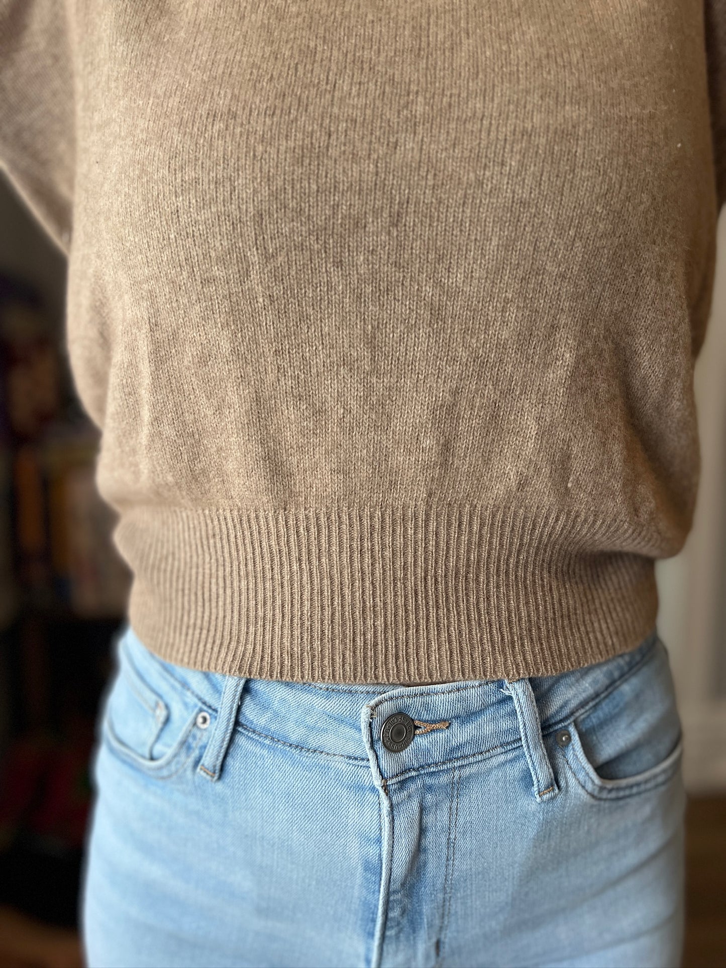 Size Large Cashmere Turtleneck Sweater